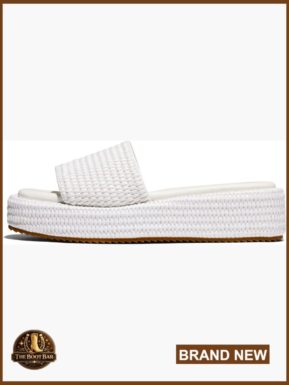 Platform Slip on Espadrille Wedge Sandals Slides Open Toe Beach Sandals